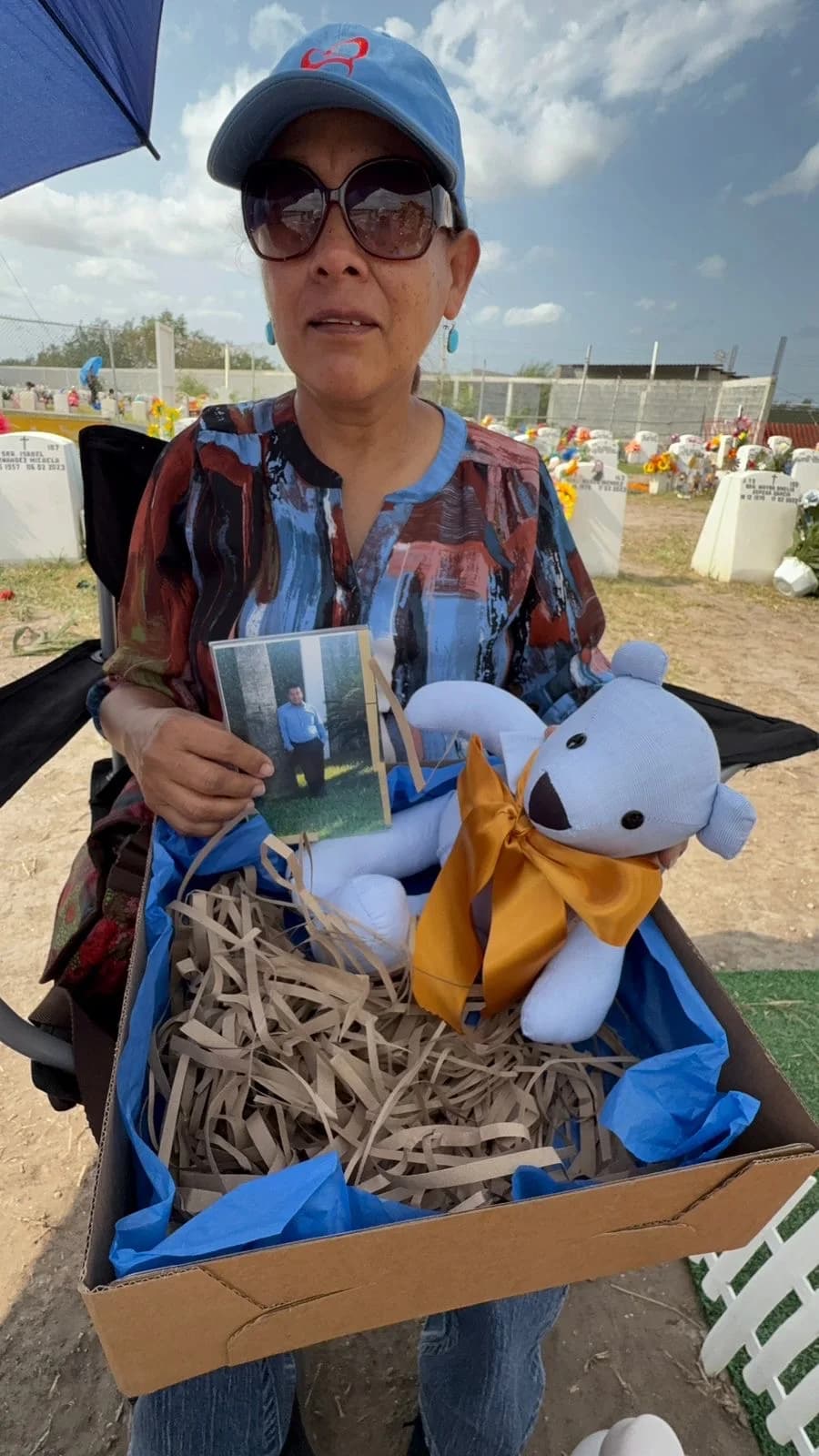 Foto de cliente con su osito personalizado 13